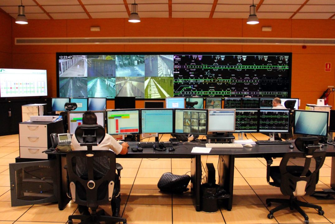Sistema de control de ocupación para las estaciones de Metro