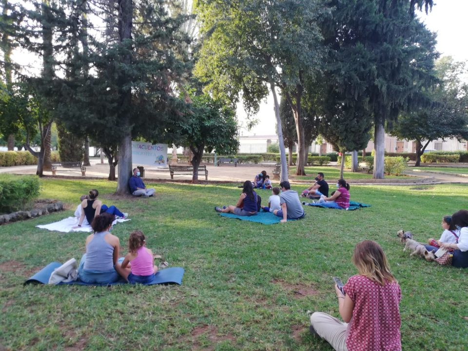 Actividades al aire libre organizadas por la biblioteca municipal