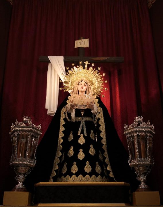 Cultos en honor de Nuestra Señora de las Angustias