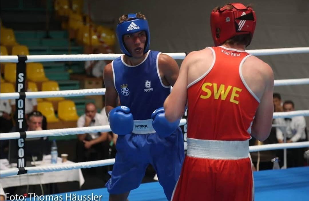 Rafael Acosta Heredia, en el Europeo Joven de boxeo