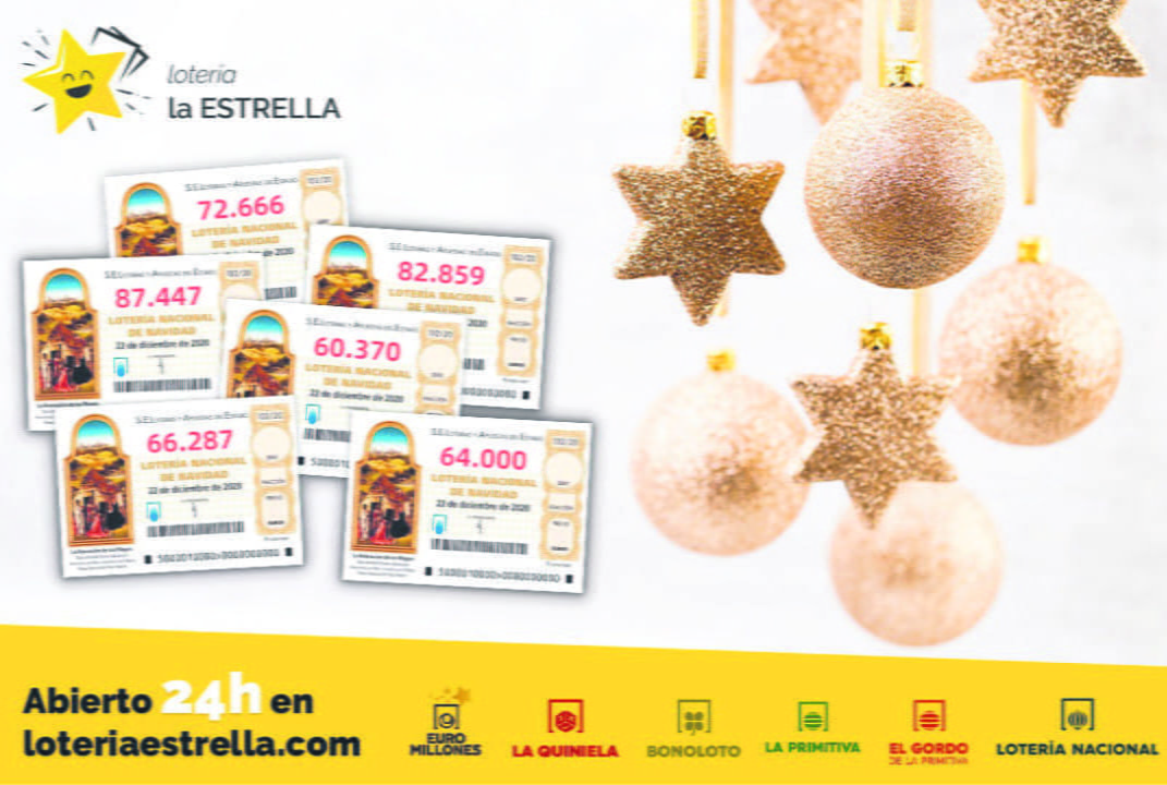 La Lotería de Navidad te espera en la Administración La Estrella