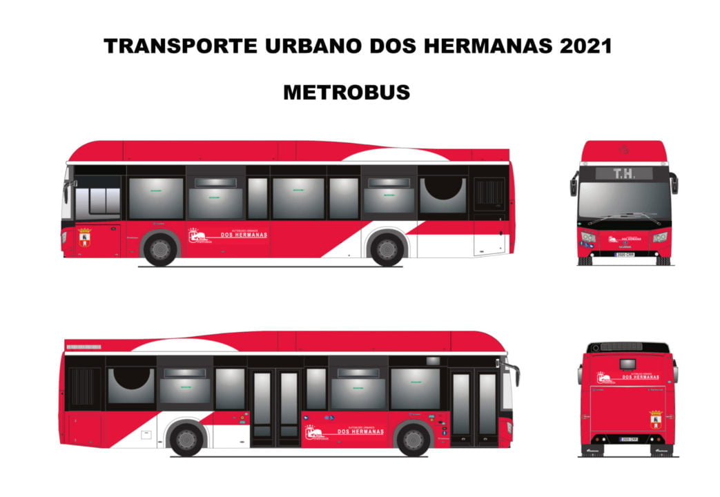La nueva flota de autobuses urbanos estrena diseño