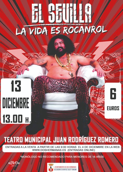 El Sevilla presenta su espectáculo de monólogos La vida es Rocanrol