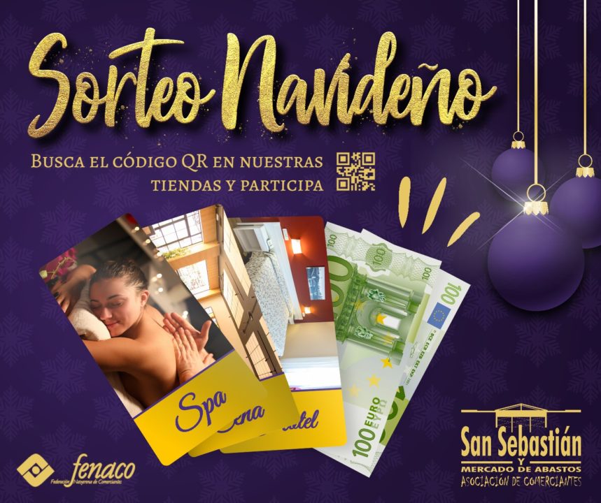 Sorteo Navideño de los comercios de San Sebastián y el mercado