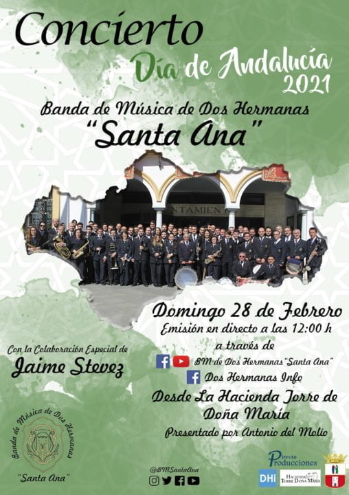 Concierto en streaming para celebrar el Día de Andalucía