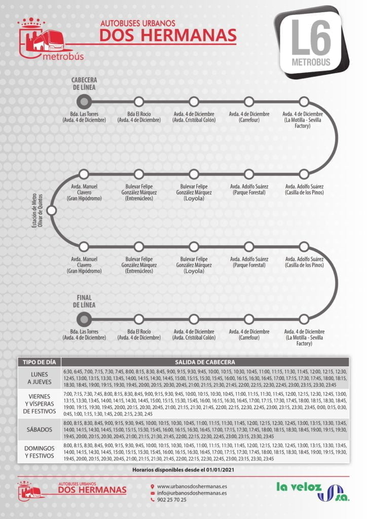 horarios