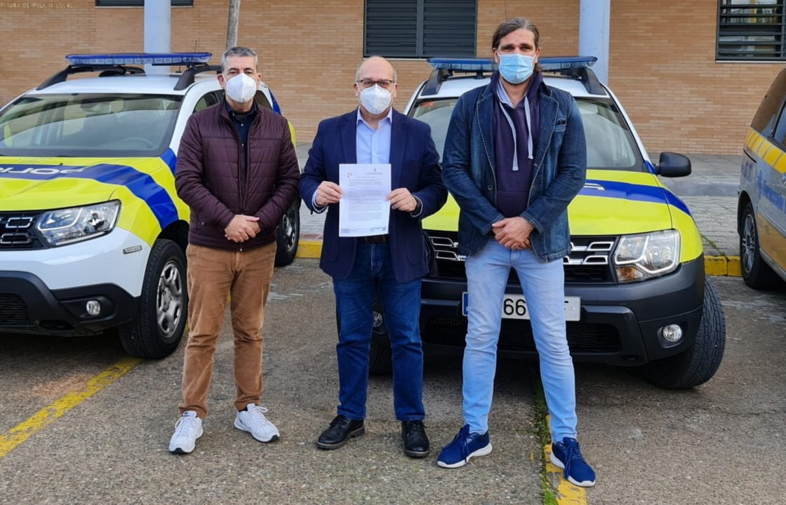 Mascarillas FFP2 para los agentes de la Policía Local