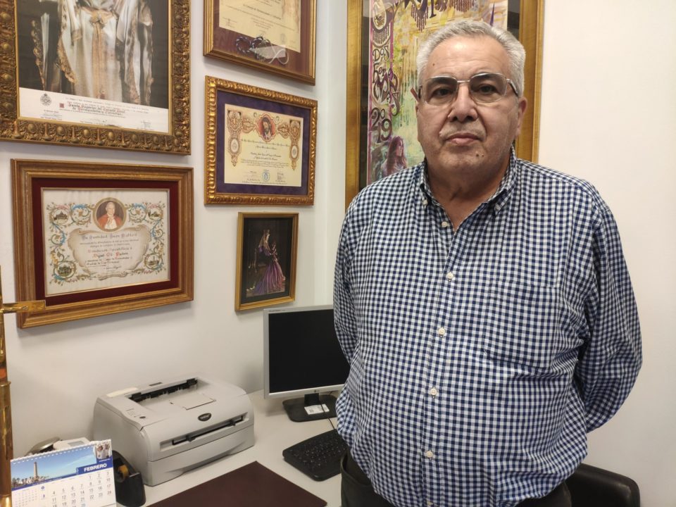 Juan José Muñoz Villadiego, presidente del Consejo de Hermandades