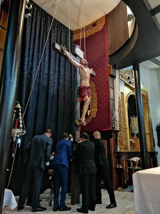 Veneraciones en Tres Caídas, Misericordia y Pilar de Montequinto