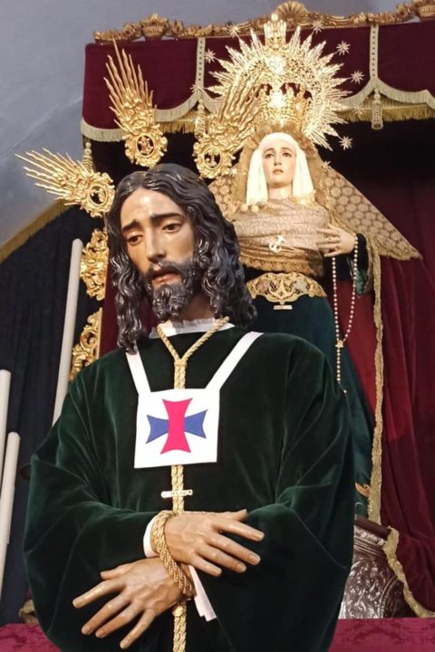 Domingo de Ramos entre Sta. Mª Magdalena y El Rocío