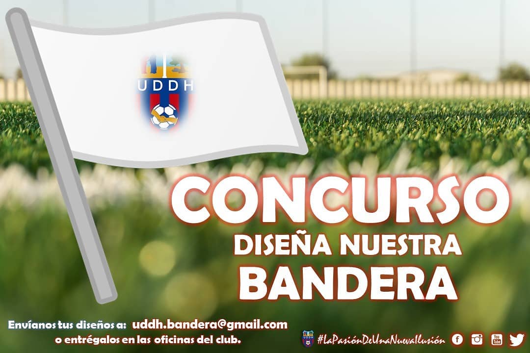 El diseño de la bandera de la U.D. Dos Hermanas a concurso