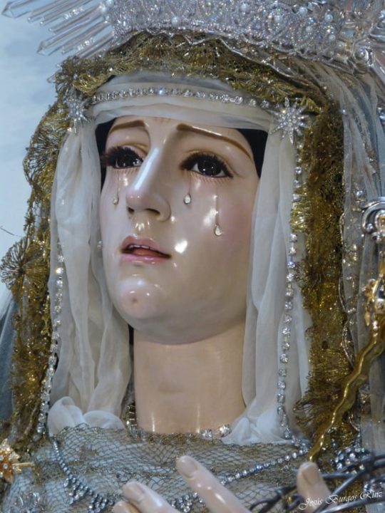 Nueva dolorosa del imaginero nazareno Salvador Madroñal