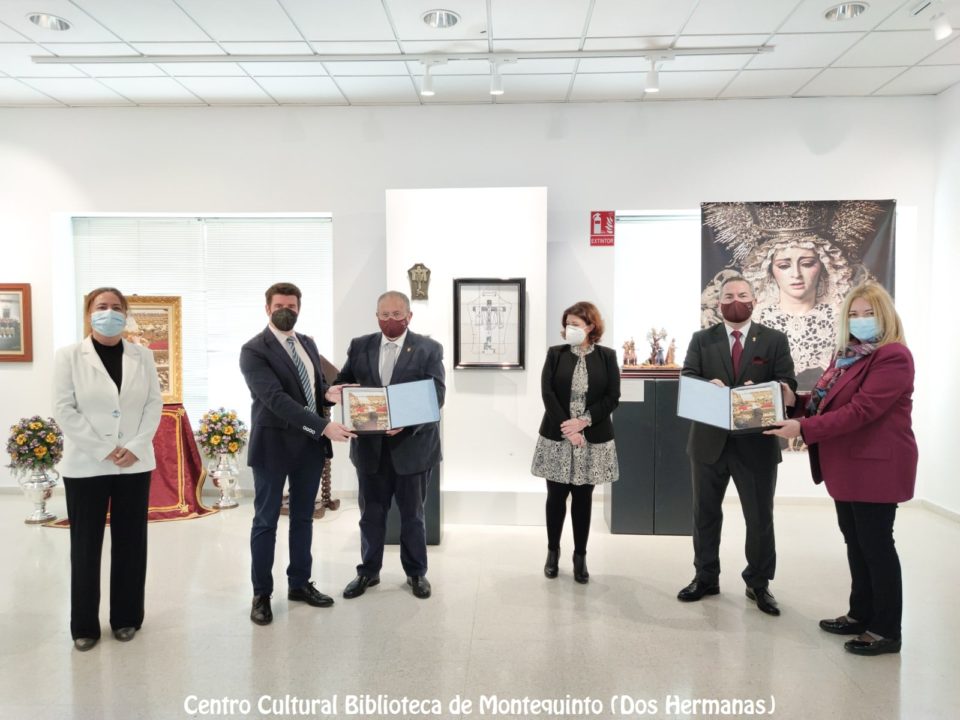 Exposición de la tertulia La Leventá en la biblioteca de Montequinto