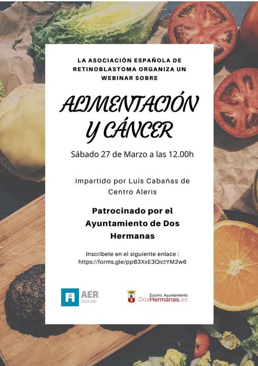 La alimentación para pacientes oncológicos en una webinar