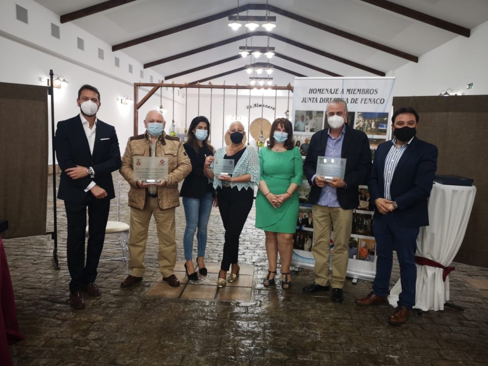 Reconocimientos por su implicación con Fenaco en su junta directiva