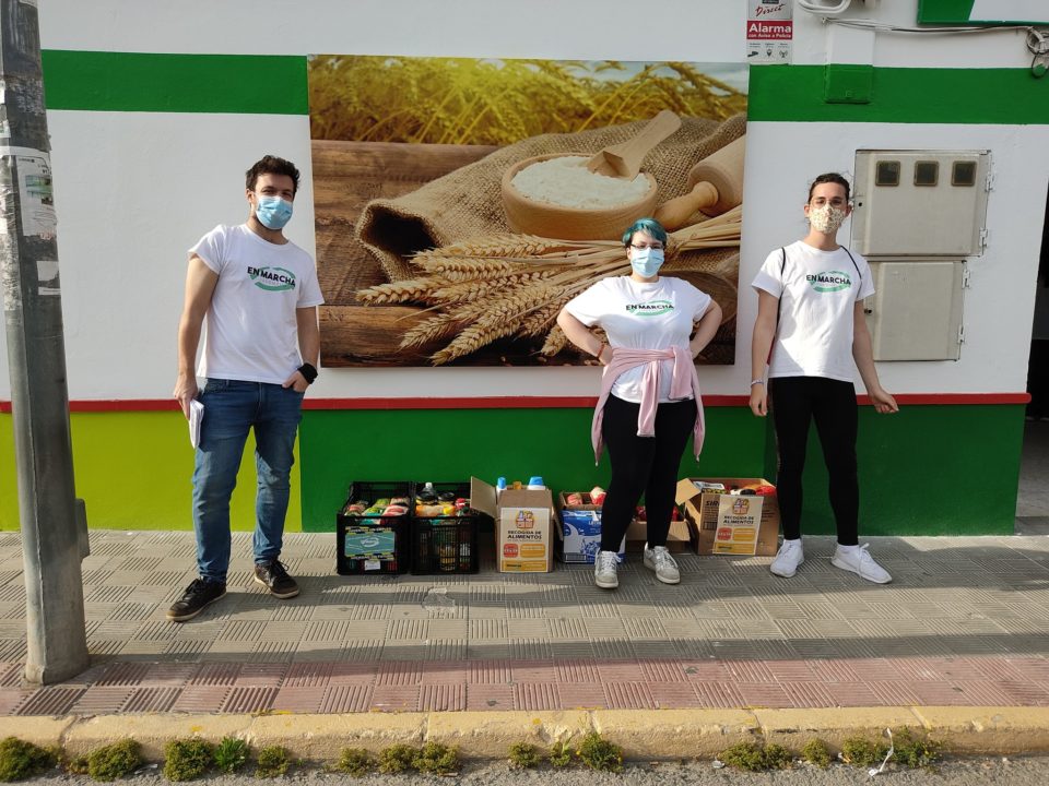 1.100 kilos de solidaridad recogidos por Juventud en Marcha