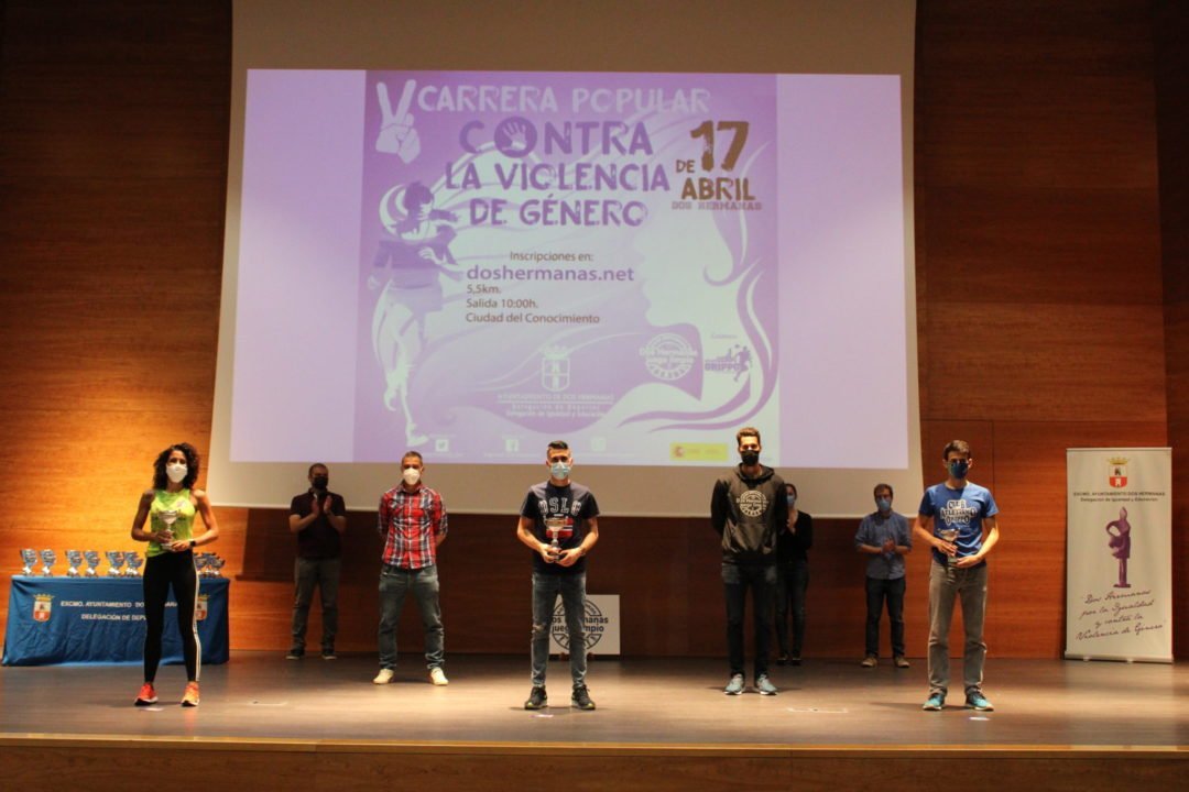 Entrega de premios de la V Carrera contra la Violencia de Género