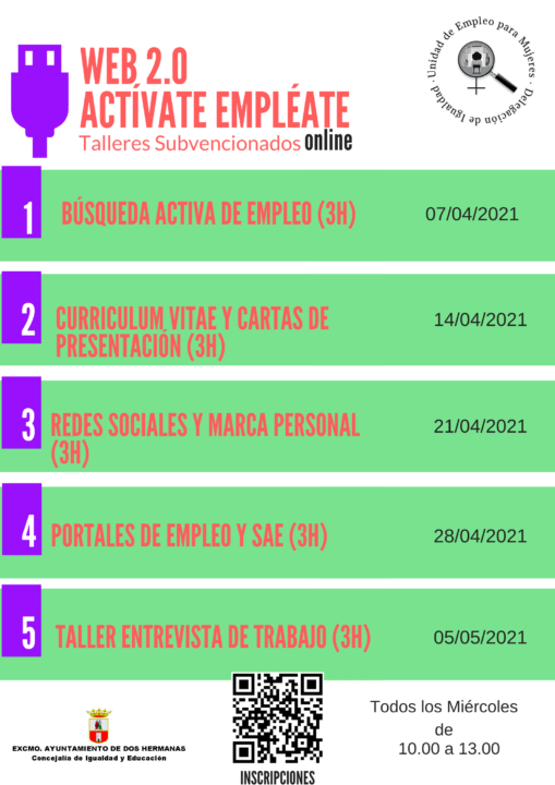 Talleres de empleo para mujeres en situación de desempleo