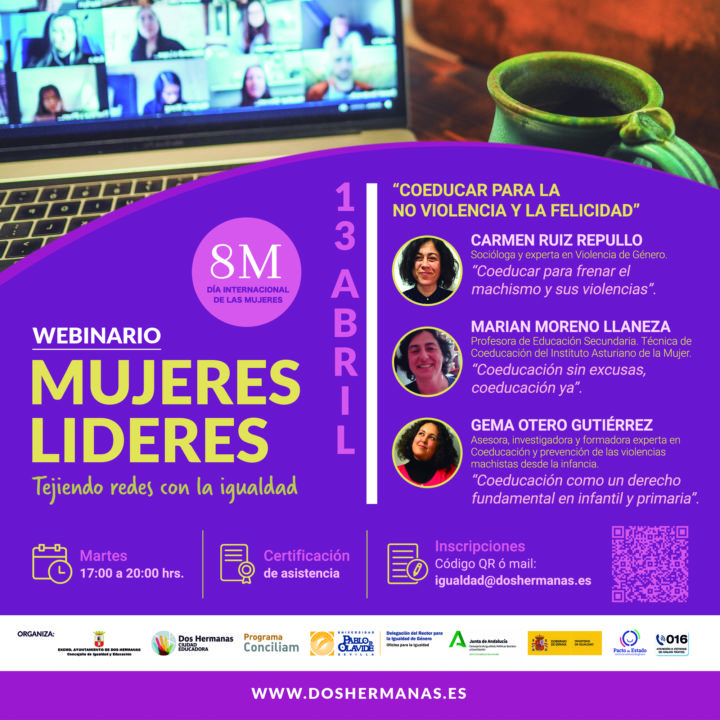 La formación en igualdad prosigue con otro webinario