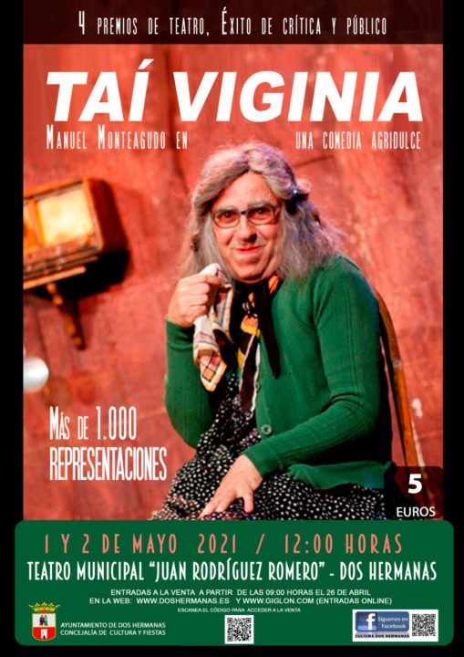 Manuel Monteagudo recupera su obra ‘Taí Viginia’ en el teatro