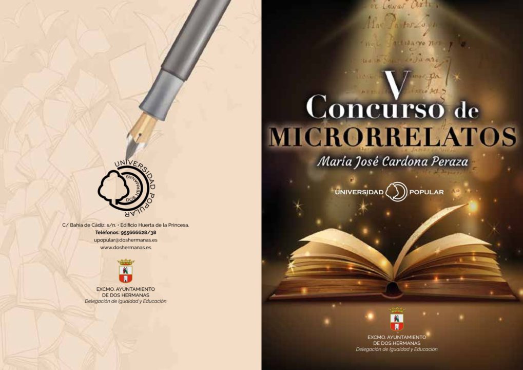 Ganadores del V Concurso de Microrrelatos Mª José Cardona Peraza