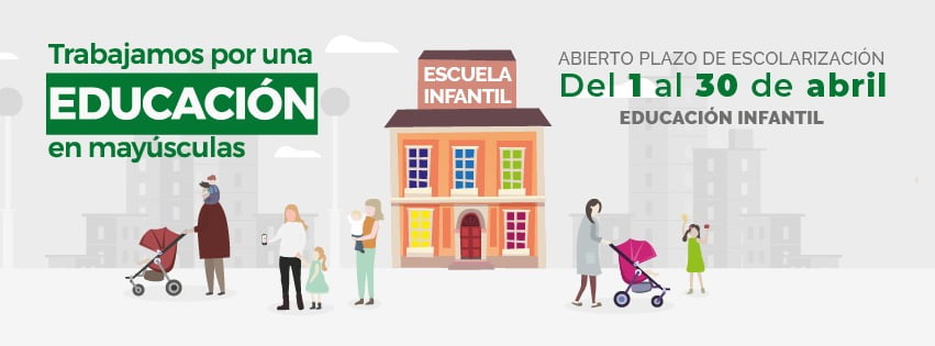 Proceso de admisión en las escuelas infantiles para el próximo curso
