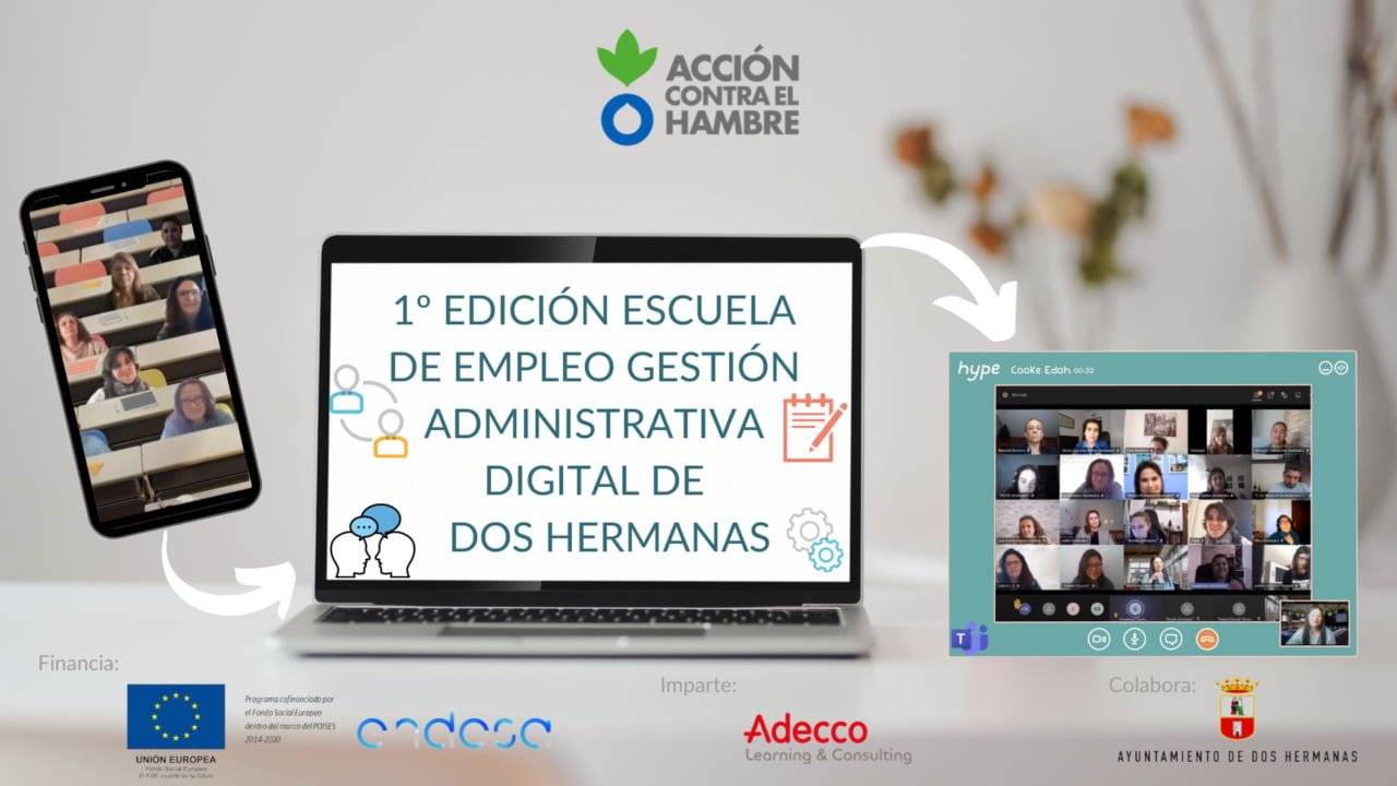 Formación técnica de la Escuela de Empleo de Gestión Administrativa