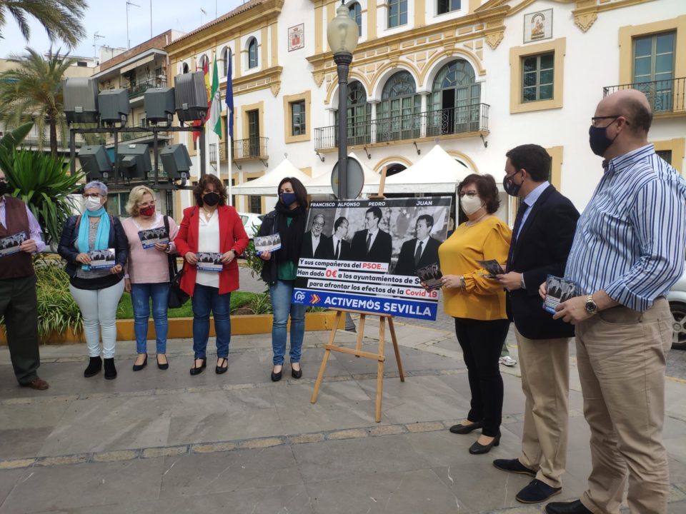 Activemos Sevilla, campaña del PP que pide fondos para los ayuntamientos