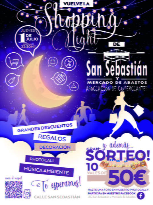 La mejor Shopping Night de la calle San Sebastián ya está preparada
