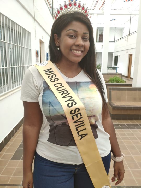 Thiara Velasco Viafara, Miss Curvys International Sevilla