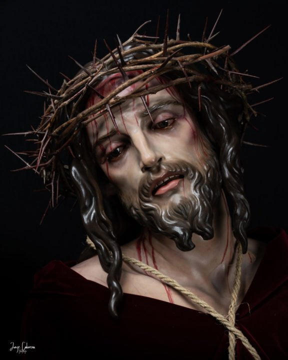 Un Ecce Homo de busto, nueva talla de Antonio Luis Troya Román