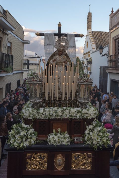 Sorteo para el nuevo palio de la Virgen del Carmen del Prendimiento