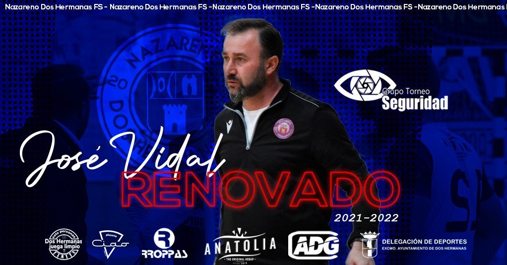 Acuerdo de renovación con José Vidal para la próxima temporada