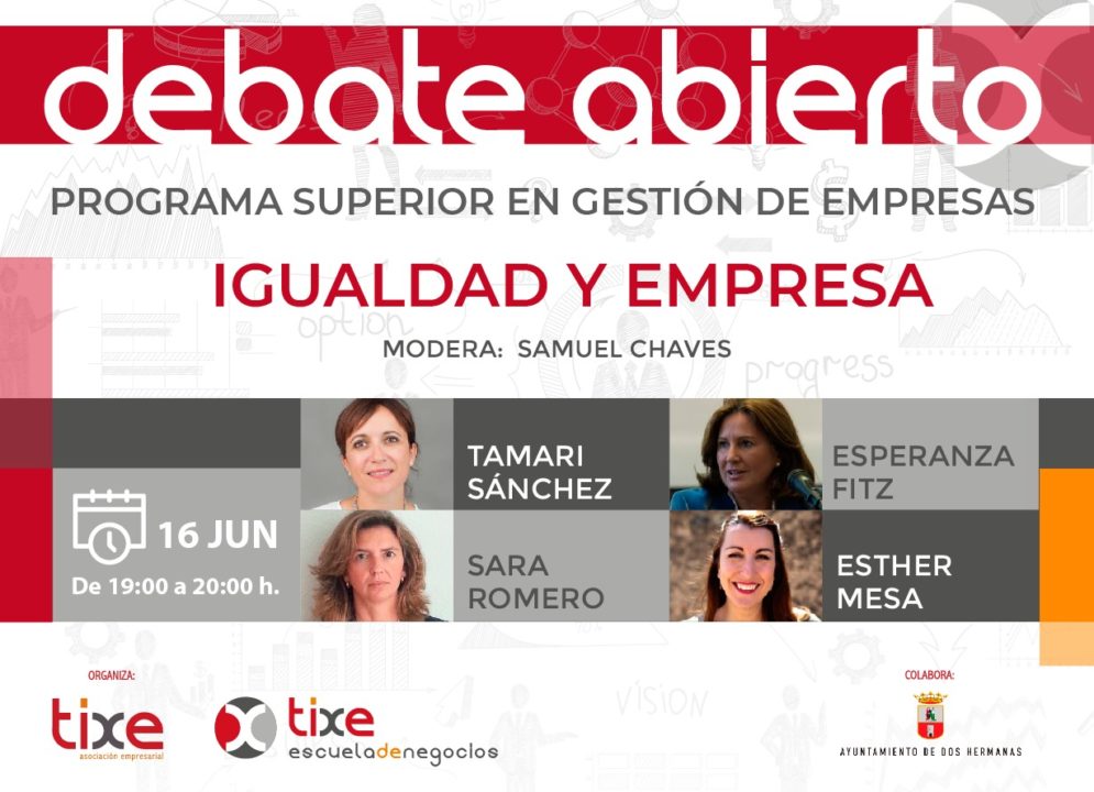 El debate ‘Igualdad y empresa’ abre sus inscripciones