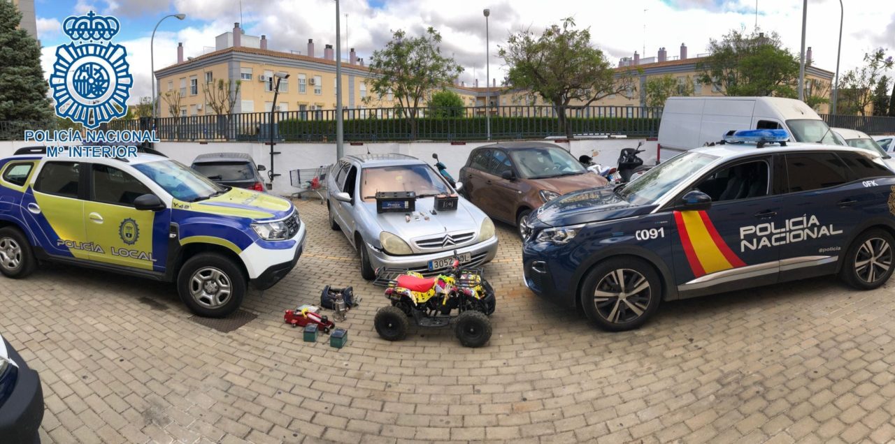 Un grupo criminal que robaba en naves ha sido desarticulado