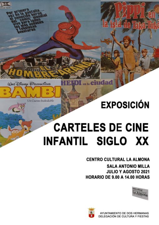 El cine infantil del siglo XX será protagonista este verano en La Almona