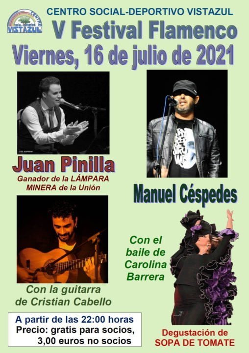 El Club Vistazul retoma su Festival Flamenco tras un año de ausencia