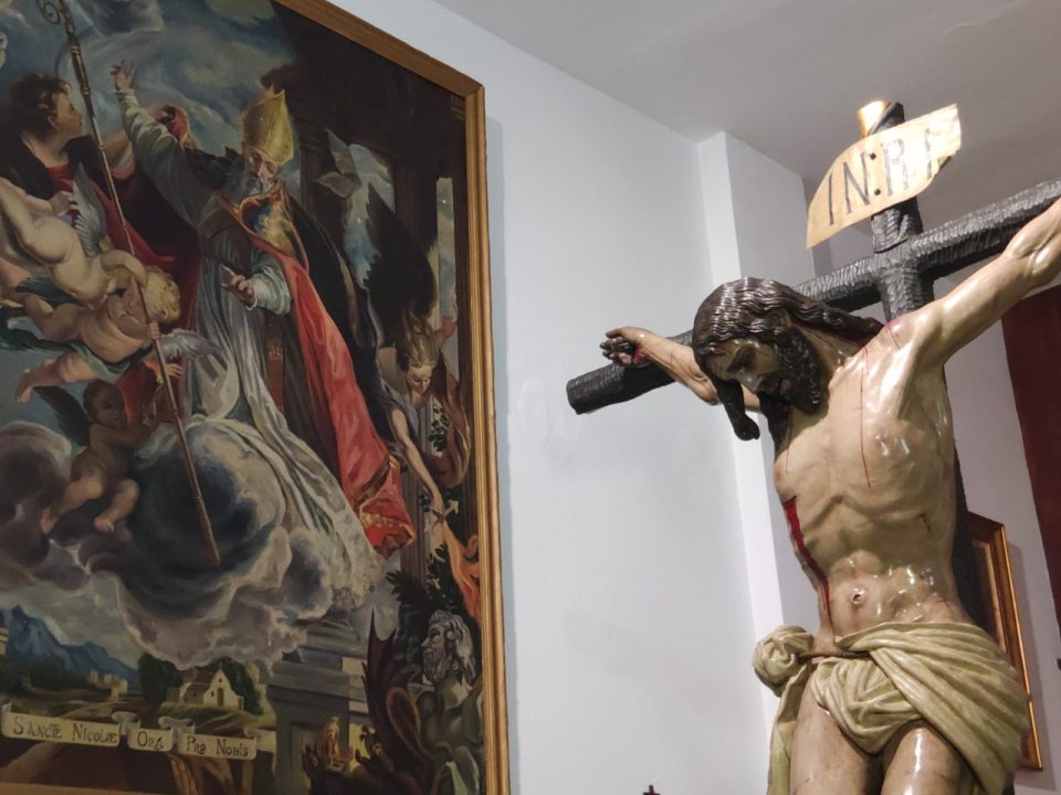 El Cristo Nuevo de la Hermandad de Vera-Cruz repuesto al culto