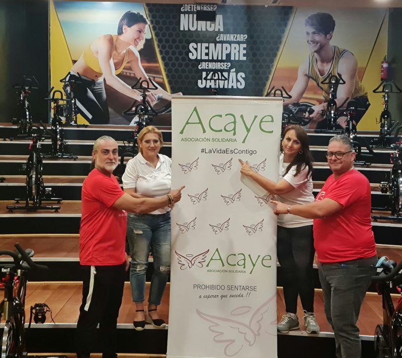 Acaye estará en una actividad de Ciclo Indoor en Entrenúcleos