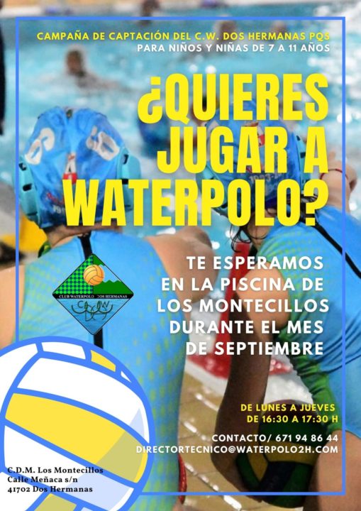 Se buscan jugadores para el Waterpolo Dos Hermanas