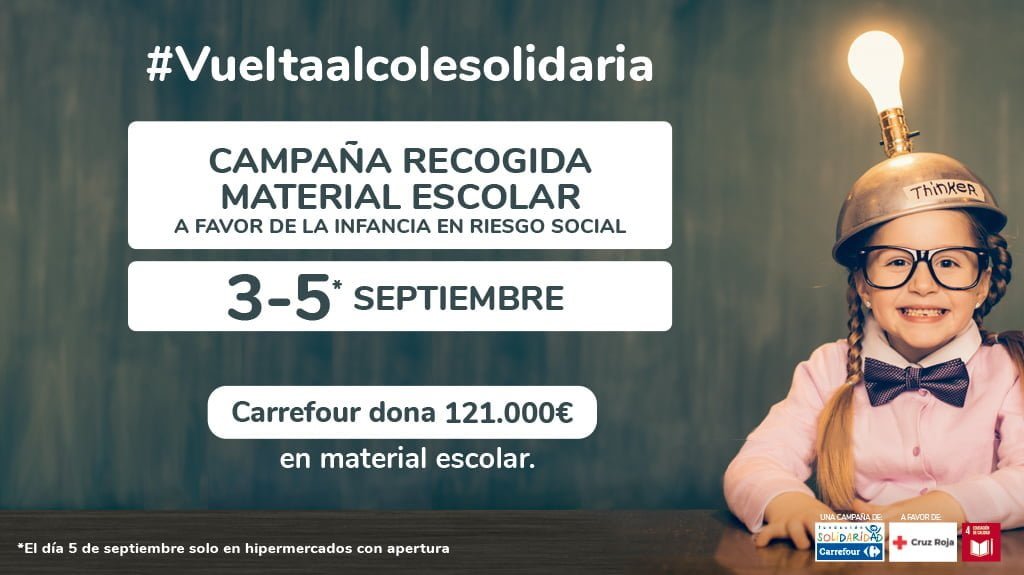 La XIII Vuelta al Cole Solidaria vuelve este fin de semana
