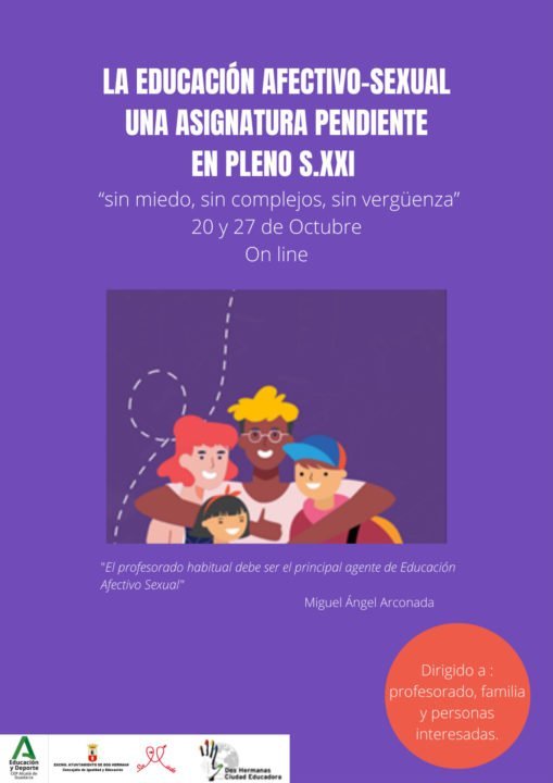 Jornadas online sobre educación afectivo-sexual