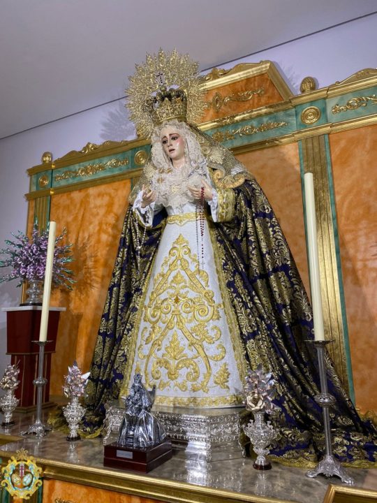 Nuevo altar para los Titulares  del Pilar de Montequinto