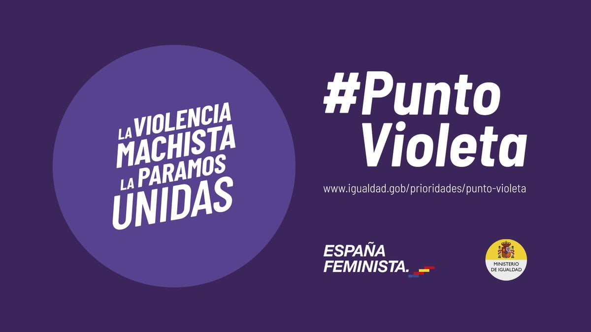La sede de Izquierda Unida se convierte en Punto Violeta