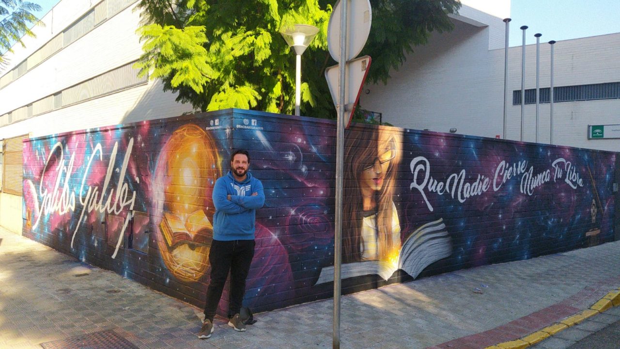 El IES Galilei Galilei concluye su mural sobre la violencia de género
