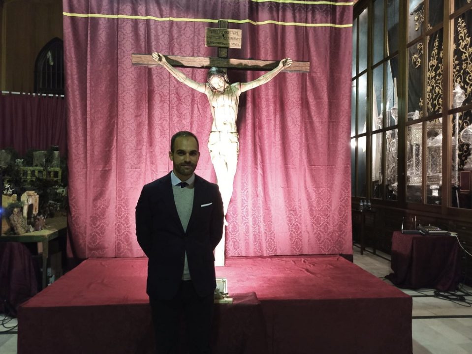 El primitivo Cristo Yacente de Villaverde restaurado por Marcos Moreno