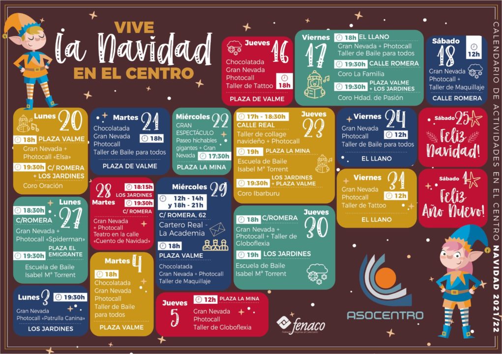 A partir del jueves vuelve a vivir la Navidad en el centro de Dos Hermanas