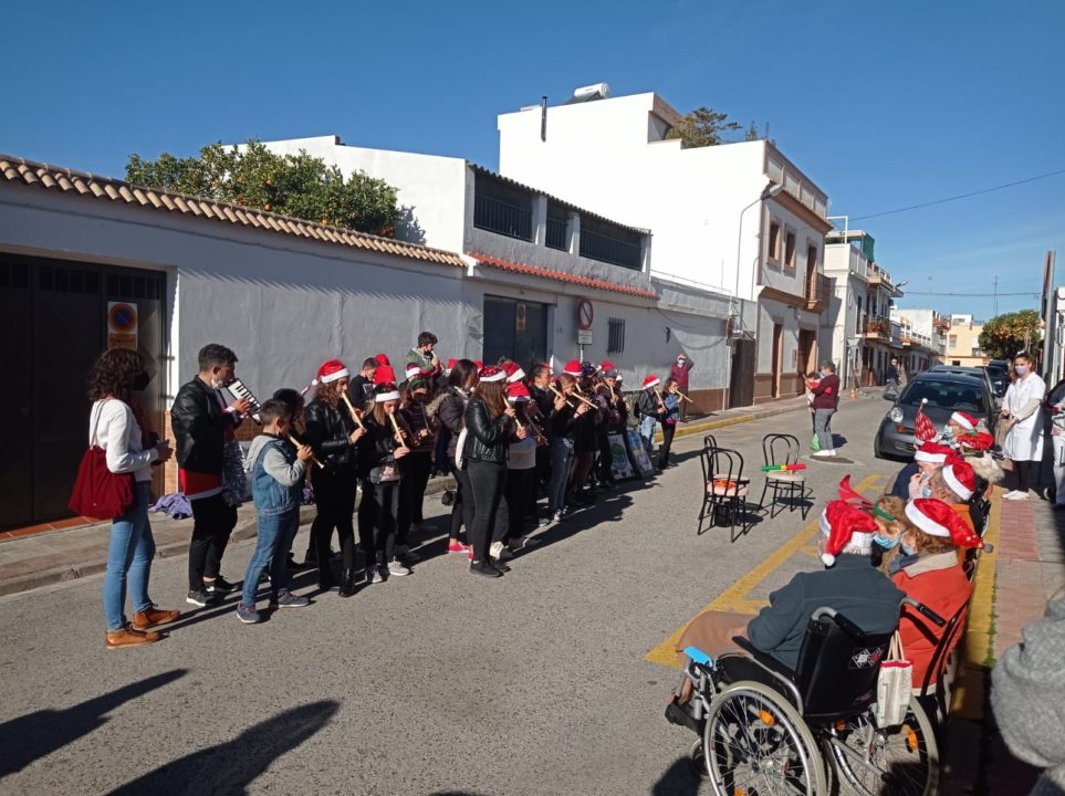 Salida musical del Colegio José Varela por su barrio