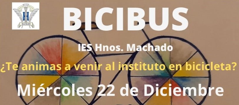 I Bicibús para animar al alumnado a ir en bici al instituto