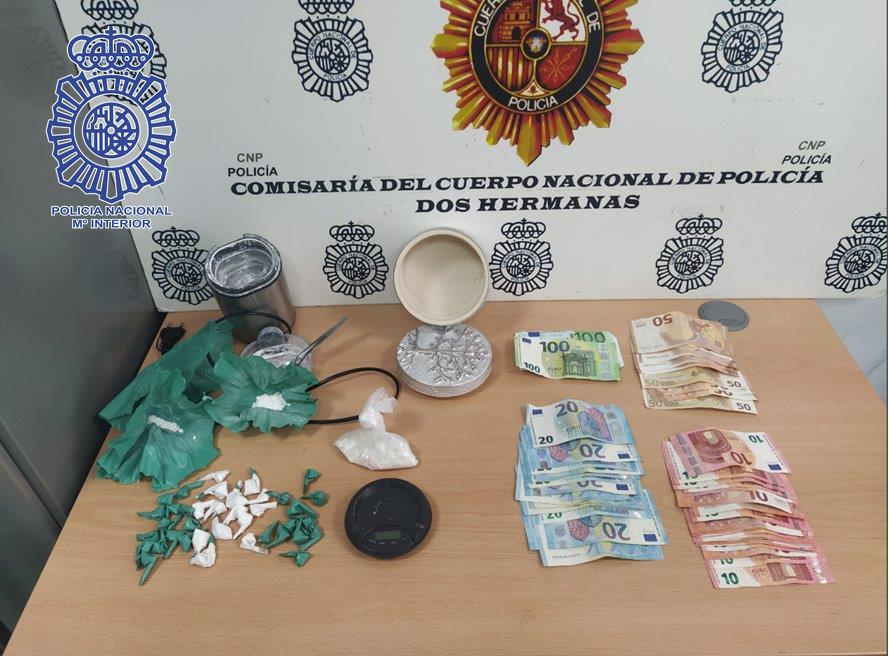 Un servicio de telecoca desmantelado en Dos Hermanas